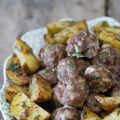 BOULETTES D'AGNEAU RÔTIES ET POMMES DE TERRE[...]