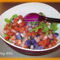 Salade multicolore de saison...