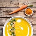 Ma soupe de carottes au lait de coco
