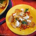 Nachos du pêcheur au cheddar