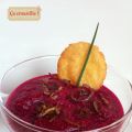 VELOUTÉ FROID DE BETTERAVE AUX ÉCHALOTES[...]