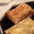 Croustillant chèvre et miel