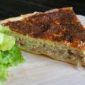 Quiche aux oignons et au jambon