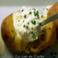 Pommes de terre au four à la crème ciboulette