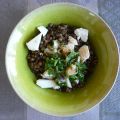 Salade de lentilles au chavignol