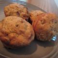 Muffins aux zucchinis, dattes et pacanes