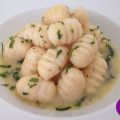 Gnocchis de brebis, ail des ours, sauce aux[...]