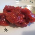 Confiture de cerises et bananes