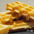 Gaufres salées au jambon & fromage