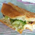 Sandwich chorizo chèvre