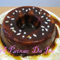 Pudim de cenoura pao e chocolate