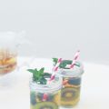 Thé glacé maison pêche x ananas x myrte[...]