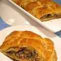 Roulade feuilletée à la pâte de sardines