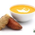 Soupe carottes, patates douces, gingembre et[...]