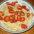 Spaghettis aux tomates crues (Spaghetti al[...]