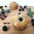 Muffins aux mûres et tahin (sans gluten)