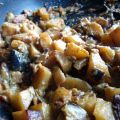 Poêlée de pommes de terre et d'aubergines au[...]