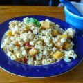 Pappardelles à la courge et aux tomates rôties