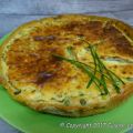 Quiche printanière aux asperges, petits pois et[...]