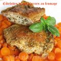 Côtelettes de porc farcies au fromage