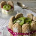 Petites charlottes au kiwi, mascarpone et[...]