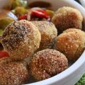 Boulettes lentilles corail-quinoa, bio